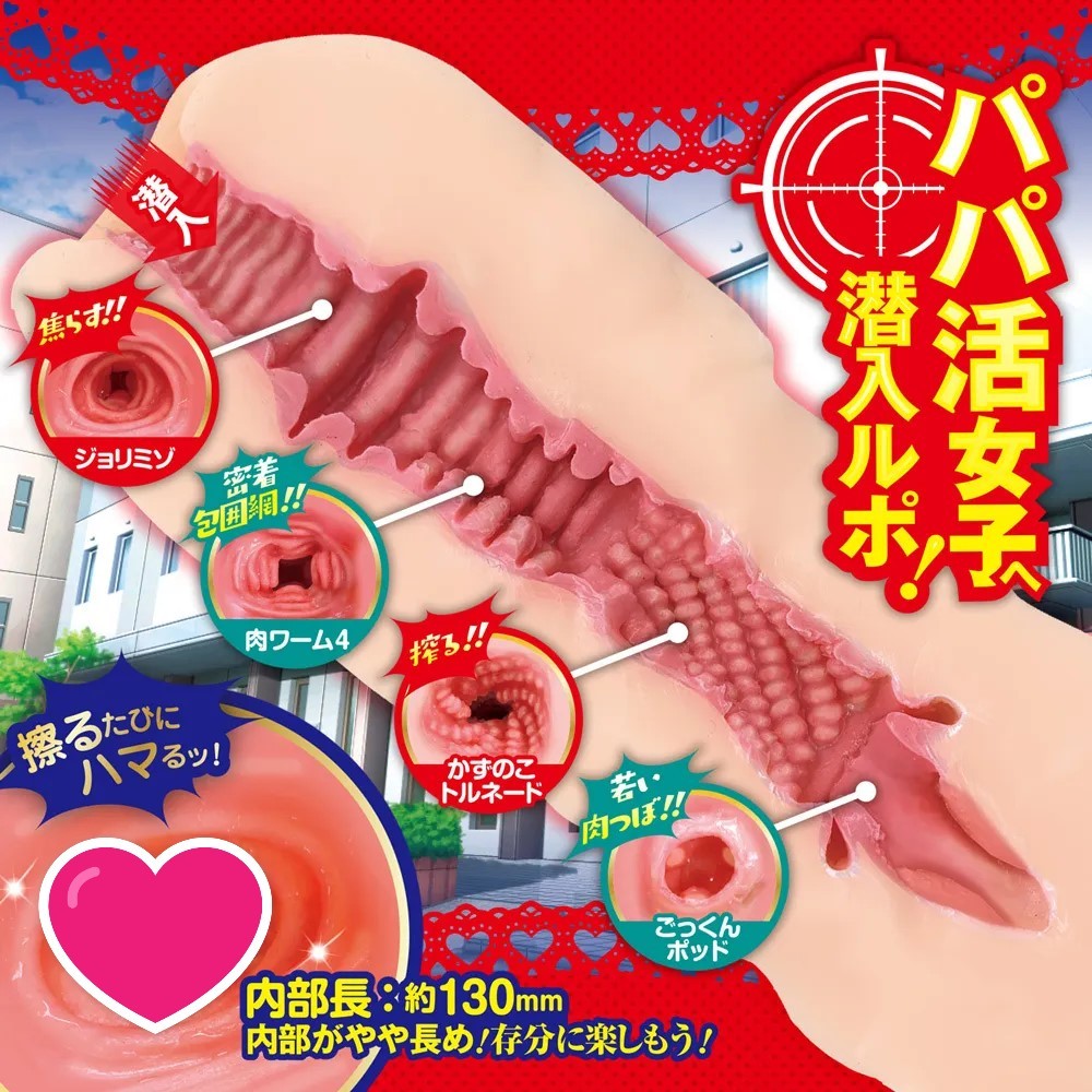 A-One 尋找乾爹性愛的女孩 動漫名器飛機杯