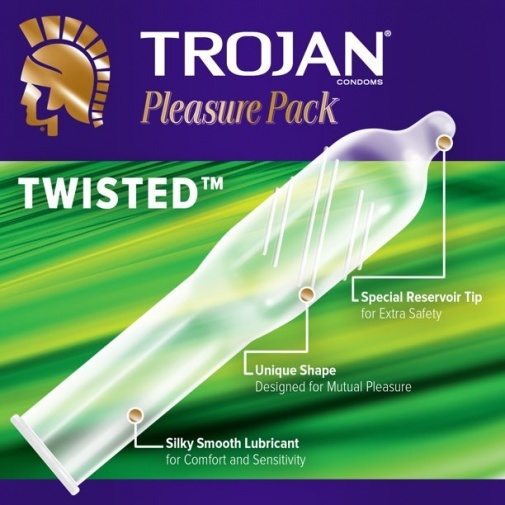 Trojan 戰神 樂趣捆包 12 片裝 乳膠安全套