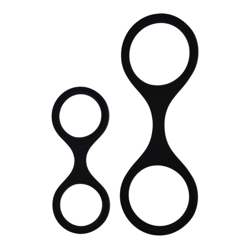  T-BEST SM 矽膠手銬與腳銬套裝，黑色與粉紅色選擇，輕便設計，適合軟SM玩法。