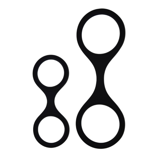  T-BEST SM 矽膠手銬與腳銬套裝，黑色與粉紅色選擇，輕便設計，適合軟SM玩法。