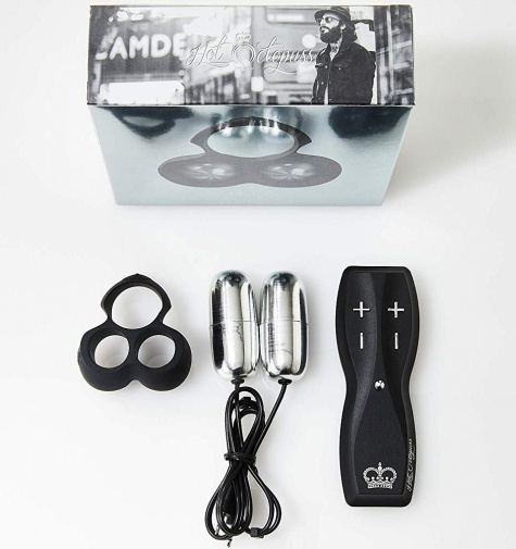 Hot Octopuss Jett 配戴式陰莖振動器 黑色