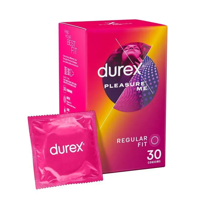 Durex 杜蕾斯 Pleasure Me 凸點乳膠安全套 10片裝
