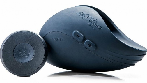 Hot Octopuss Pulse Duo 藍色自慰器，六種振動模式與遠程控制，適合所有情侶使用。