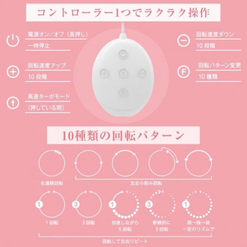 Nipple Cup R 乳頭震動吸啜器，金屬齒輪旋轉機構，人體工學設計，帶來極致快感
