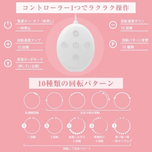 Nipple Cup R 乳頭震動吸啜器，金屬齒輪旋轉機構，人體工學設計，帶來極致快感