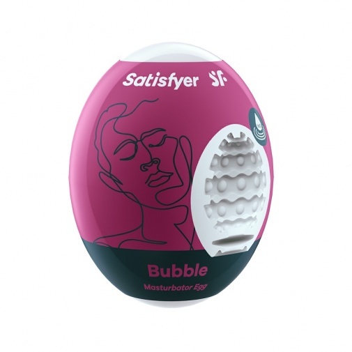 Satisfyer Egg 飛機蛋，簡單激活，微妙凹槽設計，帶來不同快感，方便攜帶的理想選擇。