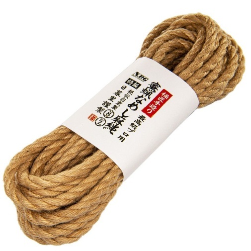 NPG 7米手工麻繩，適用於 BDSM 繩縛、日式綑綁藝術，8mm 厚度提供穩定支撐，柔軟耐用，提升束縛體驗。