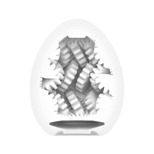TENGA EGG GEAR 齒輪扭蛋，齒狀邊緣設計，超延展材料，適合各種體型，提供無縫舒適感。