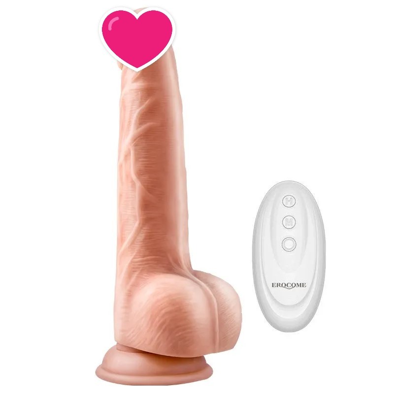 Erocome Ophiuchus 蛇夫座 強力遙控抽動式 假陽具按摩棒 肉色-SING DR