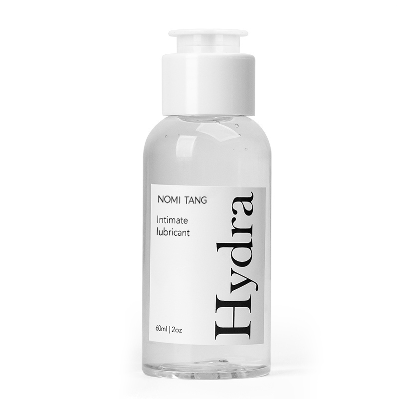 Nomi Tang Hydra 60ml水性潤滑液，溫和無刺激，適合敏感肌膚使用，輕鬆清洗。