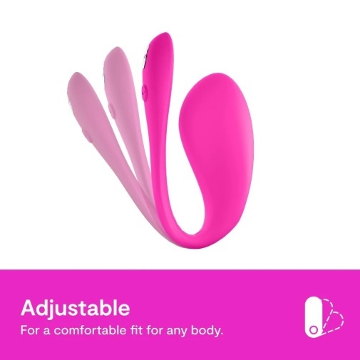 We-Vibe Jive 2 穿戴式藍芽震動器，智能遠控，雙重震動刺激，防水等級IPX7。