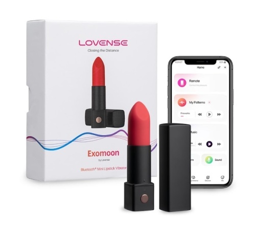 Lovense Exomoon 唇膏型震動器