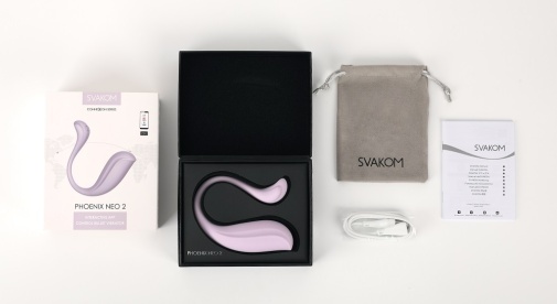 Svakom Phoenix Neo 2 APP控制遙控震蛋，無線設計，支援藍牙連接，提供11種震動模式。