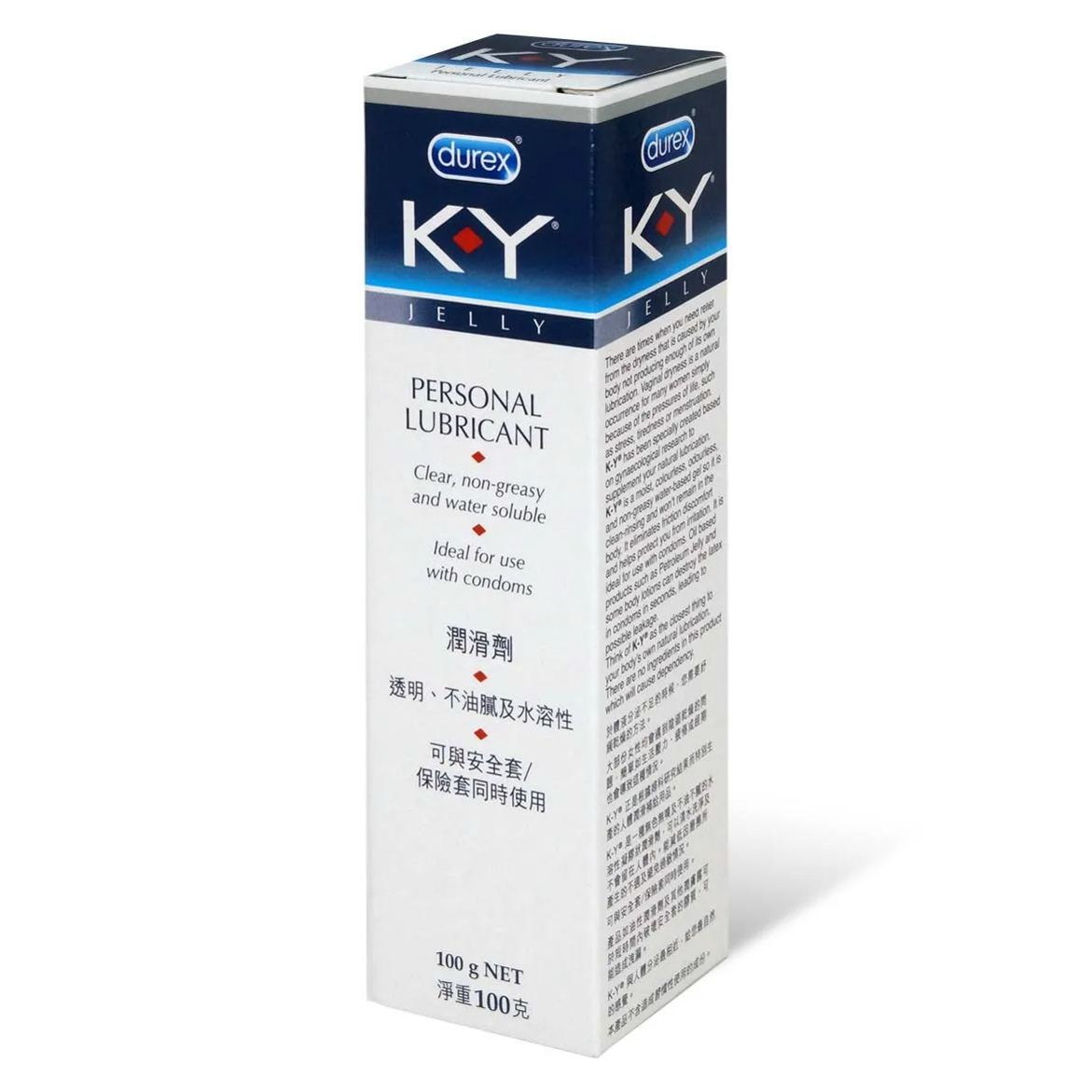 Durex 杜蕾斯 K-Y Jelly 100g 水性潤滑劑 - 香港版-SING DR