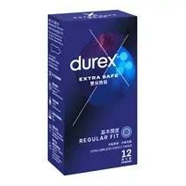 Durex 杜蕾斯雙保險裝安全套 12片裝-SING DR