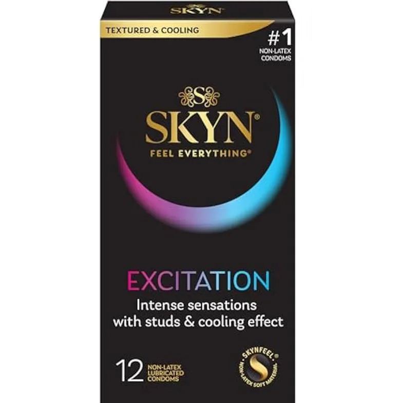SKYN Excitation 冰感凸點激情 PI安全套 12片裝