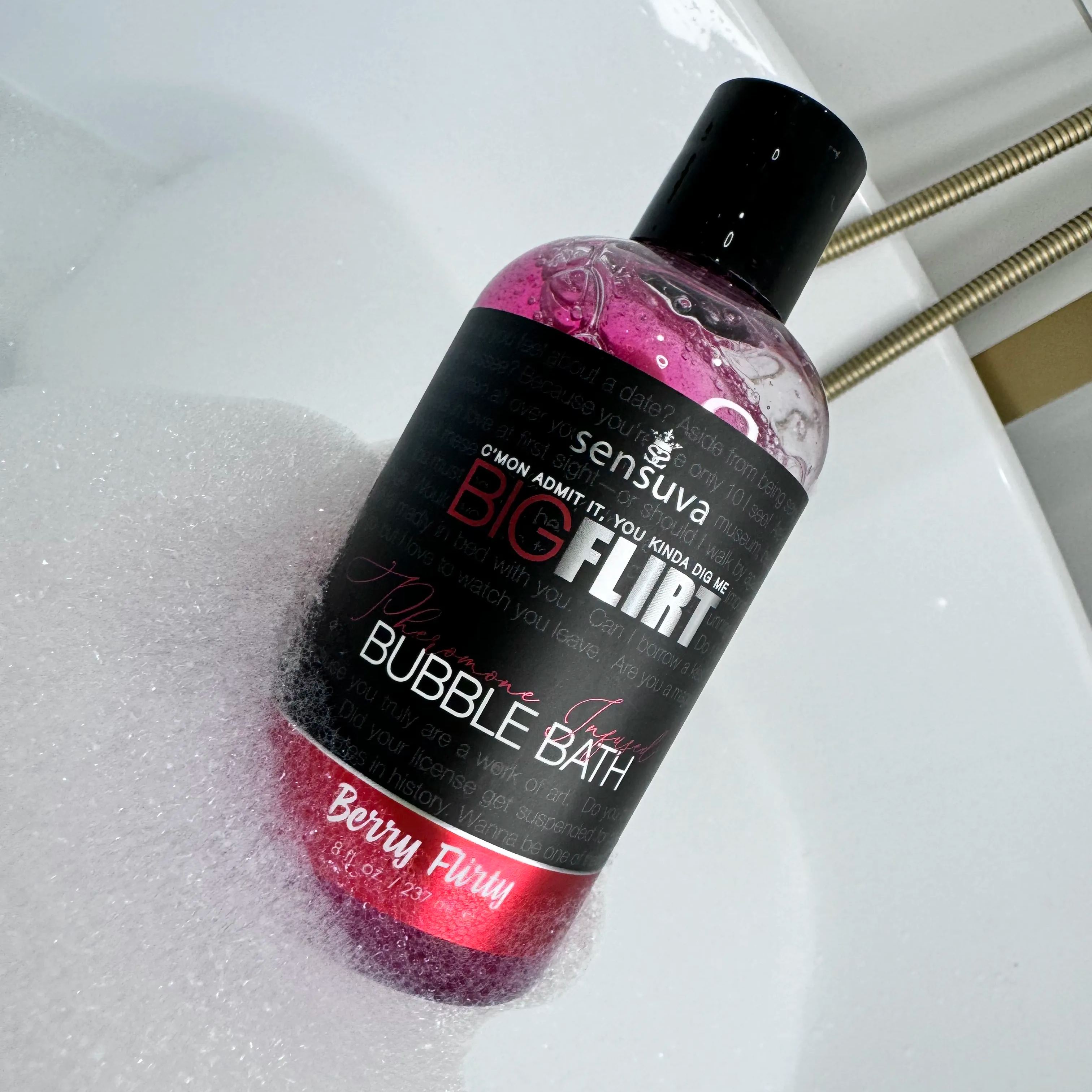 Sensuva Big Flirt 費洛蒙 浸浴泡泡 237ml