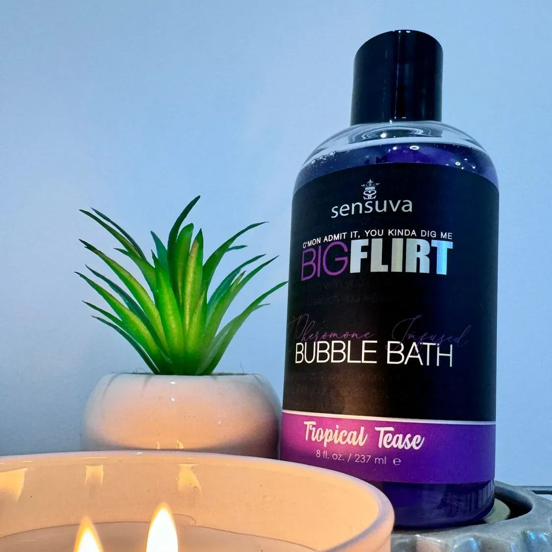 Sensuva Big Flirt 費洛蒙 浸浴泡泡 237ml