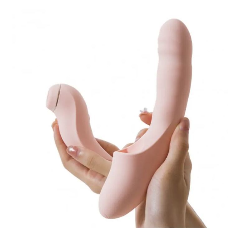 SVAKOM Fatima 震動吸啜按摩棒，智能恆溫加熱，5吸吮、10震動模式，滿足不同需求。