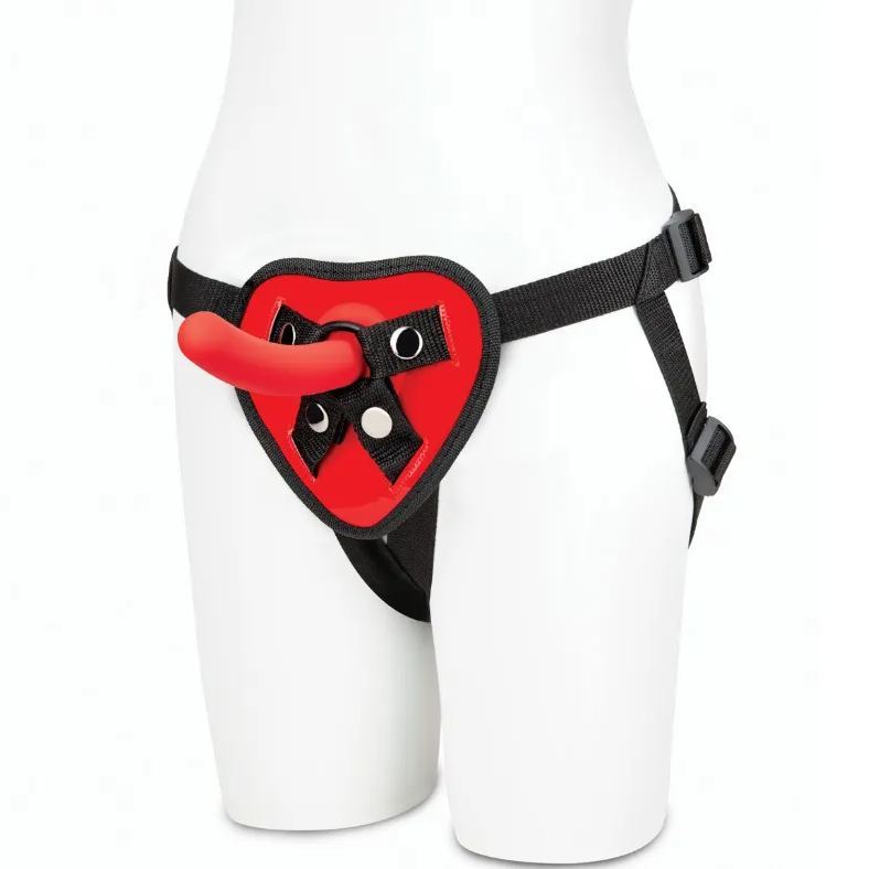 Lux Fetish 穿戴式假陽具 5'' 套裝，設計適合初學者，平滑設計易於插入，提升每次親密時刻。