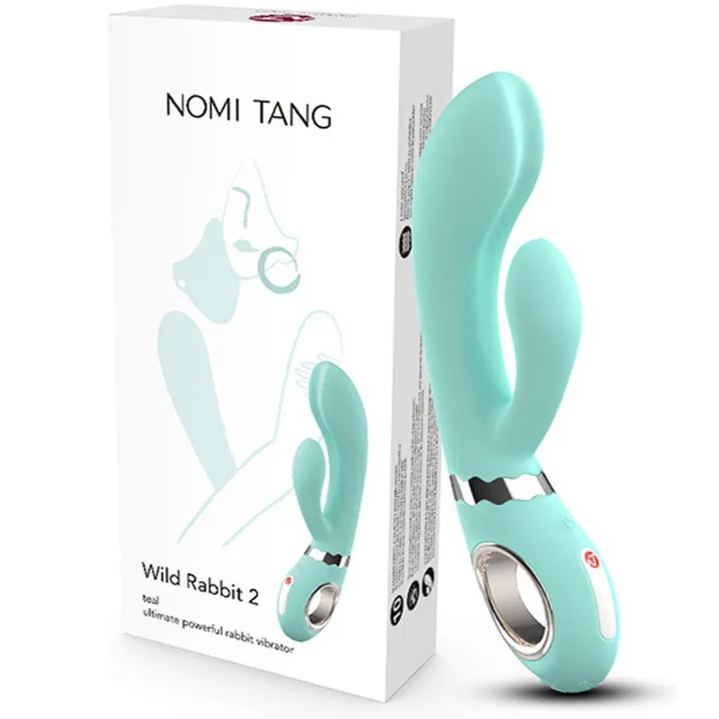 Nomi Tang Wild Rabbit 2 兔耳 G 點按摩棒，三馬達震動，10 種模式，雙重刺激 G 點與陰蒂，USB 充電防水設計。