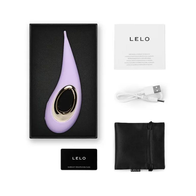 LELO Dot 陰蒂震動器，精準尖頭設計，10 段變頻，防水矽膠材質，安靜運作，適合獨享或伴侶共用。