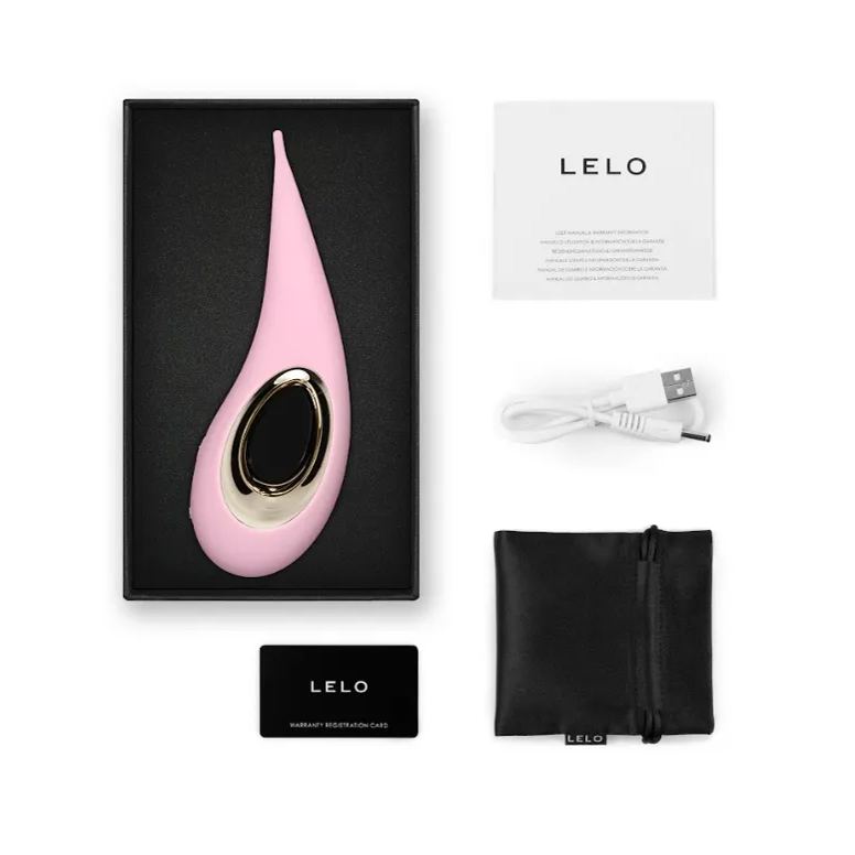 LELO Dot 迷你陰蒂震動器，緊湊輕盈設計，低噪音 60dB，旅行便攜，2 按鈕操控，享受多次高潮。