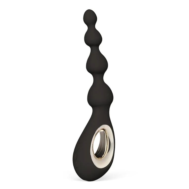 LELO SORAYA Beads 後庭拉珠按摩器，Bow-Motion 技術，瀑布狀設計，矽膠材質，USB 充電。