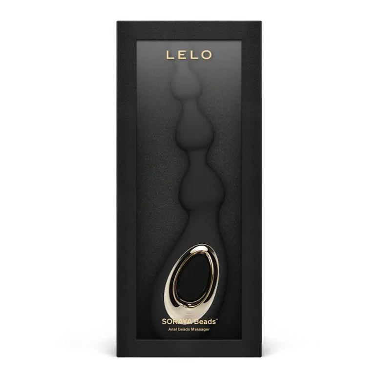 LELO SORAYA Beads 後庭拉珠按摩器，Bow-Motion 技術，瀑布狀設計，矽膠材質，USB 充電。
