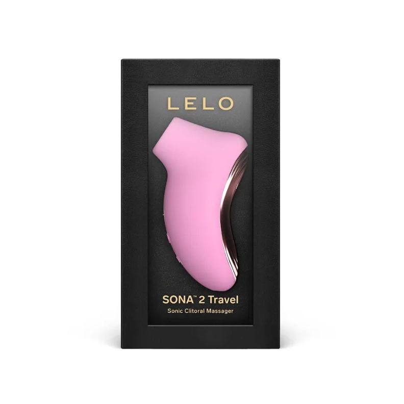 LELO Sona 2 Travel 迷你吸啜器，SenSonic 聲波技術，12 種模式，USB 充電，完全防水，小巧便攜。