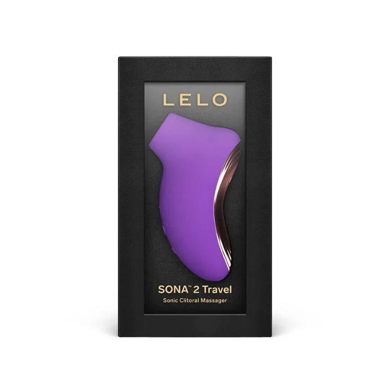 LELO Sona 2 Travel 聲波吸啜器，醫療級矽膠材質，無接觸式刺激，4.5 小時續航，旅行必備快感伴侶。