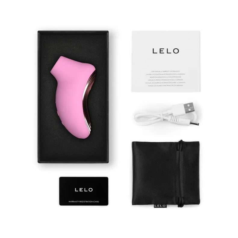 LELO Sona 2 Travel 吸啜震動器，12 段快感模式，迷你輕巧，USB 充電設計，適合日常與旅行使用。