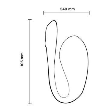 We-Vibe Jive 2 穿戴式震動器，專為G點設計，藍牙連線，IPX7防水，USB磁吸充電。