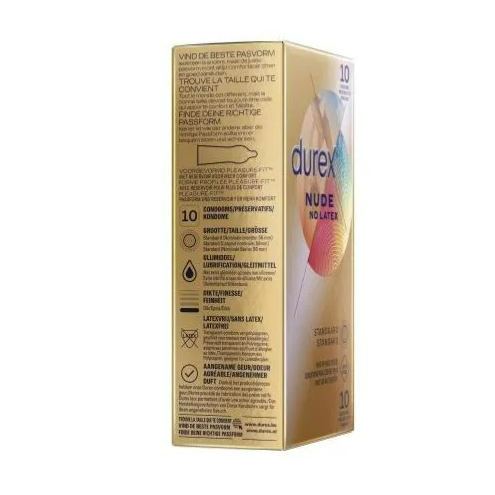 DUREX - NUDE NO LATEX CONDOMS 10 PCS