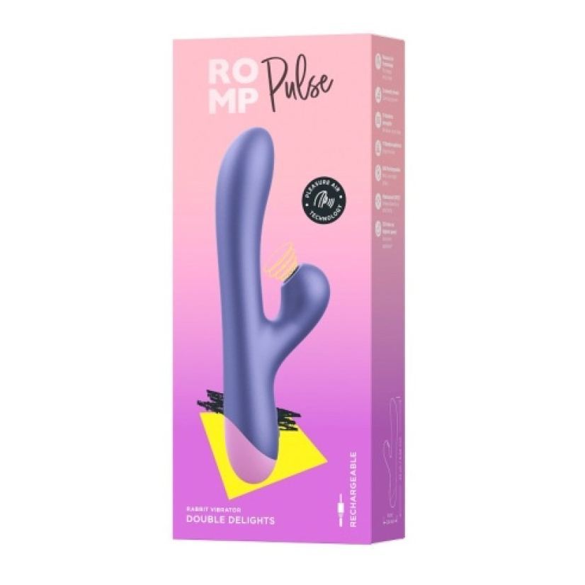 Romp Pulse Suction Rabbit 陰蒂吸啜兔耳按摩棒