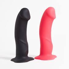 Fun Factory The Boss Stub 像真吸盤按摩棒 (螢光粉紅/黑色)