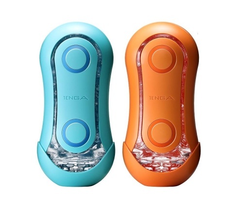 TENGA FLIP ORB PASTAIO 飛機杯 (橙色/藍色)-SING DR