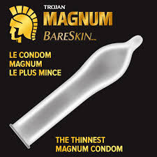 Trojan Magnum 裸肌大碼乳膠安全套 3片裝