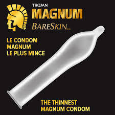 Trojan Magnum 裸肌大碼乳膠安全套 3片裝