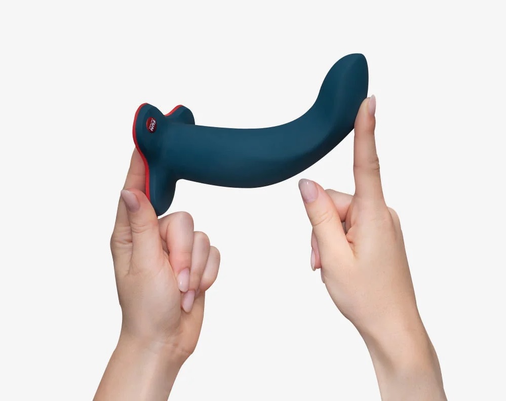 Fun Factory - Limba Flex 可彎曲假陽具 大碼 可彎曲假陽具 - 天鵝絨藍色 照片-2