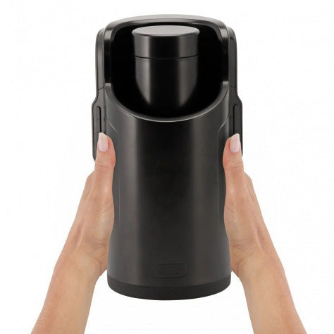 Kiiroo Keon Duo Pack 黑色電動飛機杯，支援手機 App 遙控，靜音運行，人體工學設計，帶來超真實的性愛體驗。