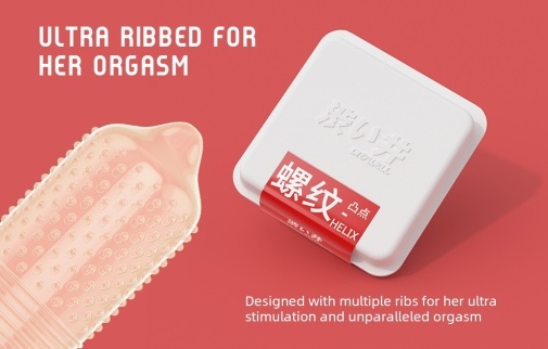 Drywell 點點&橫紋乳膠安全套，800mg玻尿酸潤滑劑，提供流暢舒適體驗，6片裝。