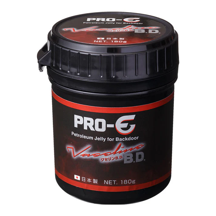 前列腺後庭專用潤滑膏，PRO-E 凡士林，添加植物萃取，提供長效潤滑，適合頻繁使用，安全可靠包裝。
