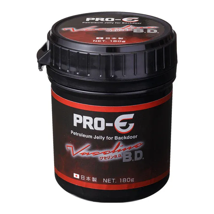 前列腺後庭專用潤滑膏，PRO-E 凡士林，添加植物萃取，提供長效潤滑，適合頻繁使用，安全可靠包裝。