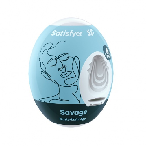 Satisfyer Egg 飛機蛋，柔韌設計，無需額外潤滑，適合旅途中隨時享受愉悅感。