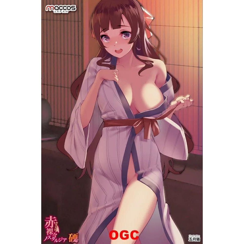 MACCOS 赤裸裸的懷舊 硬版 HARD，2層粘膜結構，光滑表面，提供初體驗般的舒適感，配有專用潤滑液。