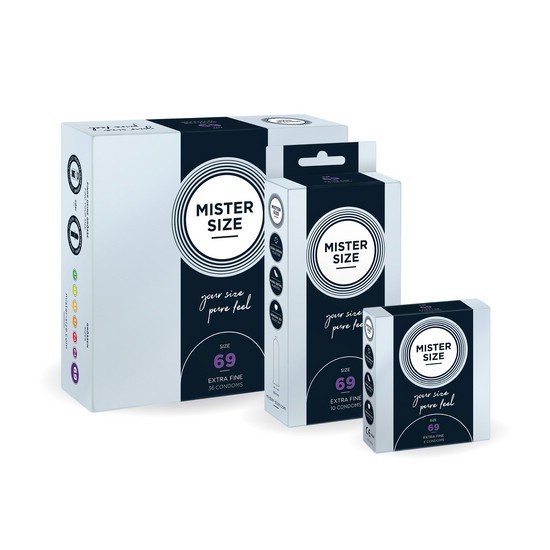 MISTER SIZE 69MM 乳膠安全套 (3片/10片/36片)
