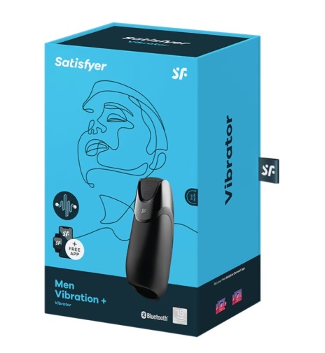 Satisfyer Men Vibration APP控制 口交震動飛機杯