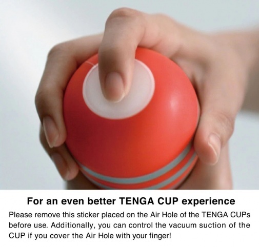 TENGA U.S. 第二代標準型真空杯，熱塑性彈性體材質，獨特真空吸力，增強包覆感與舒適度。