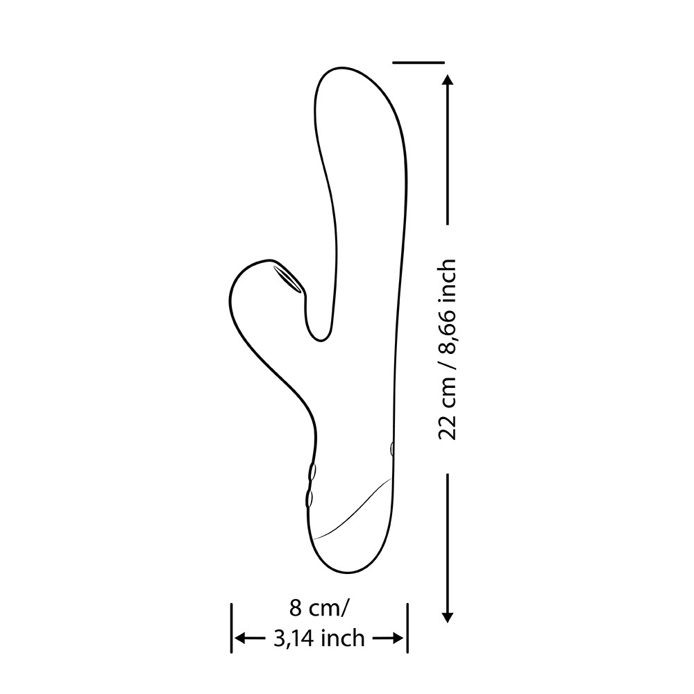 Romp Pulse Suction Rabbit 陰蒂吸啜兔耳按摩棒
